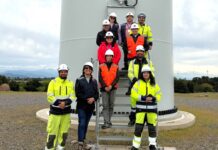 Parque eólico de Litueche genera y almacena energía renovable cuidando el medio ambiente
